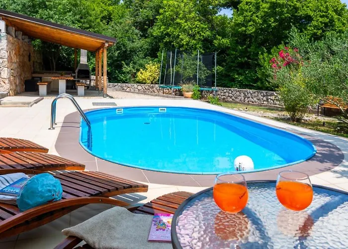 1 With Pool Island Krk By Guid Vila